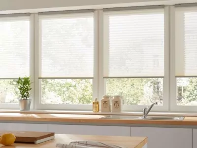 Kunststofffenster in der Küche