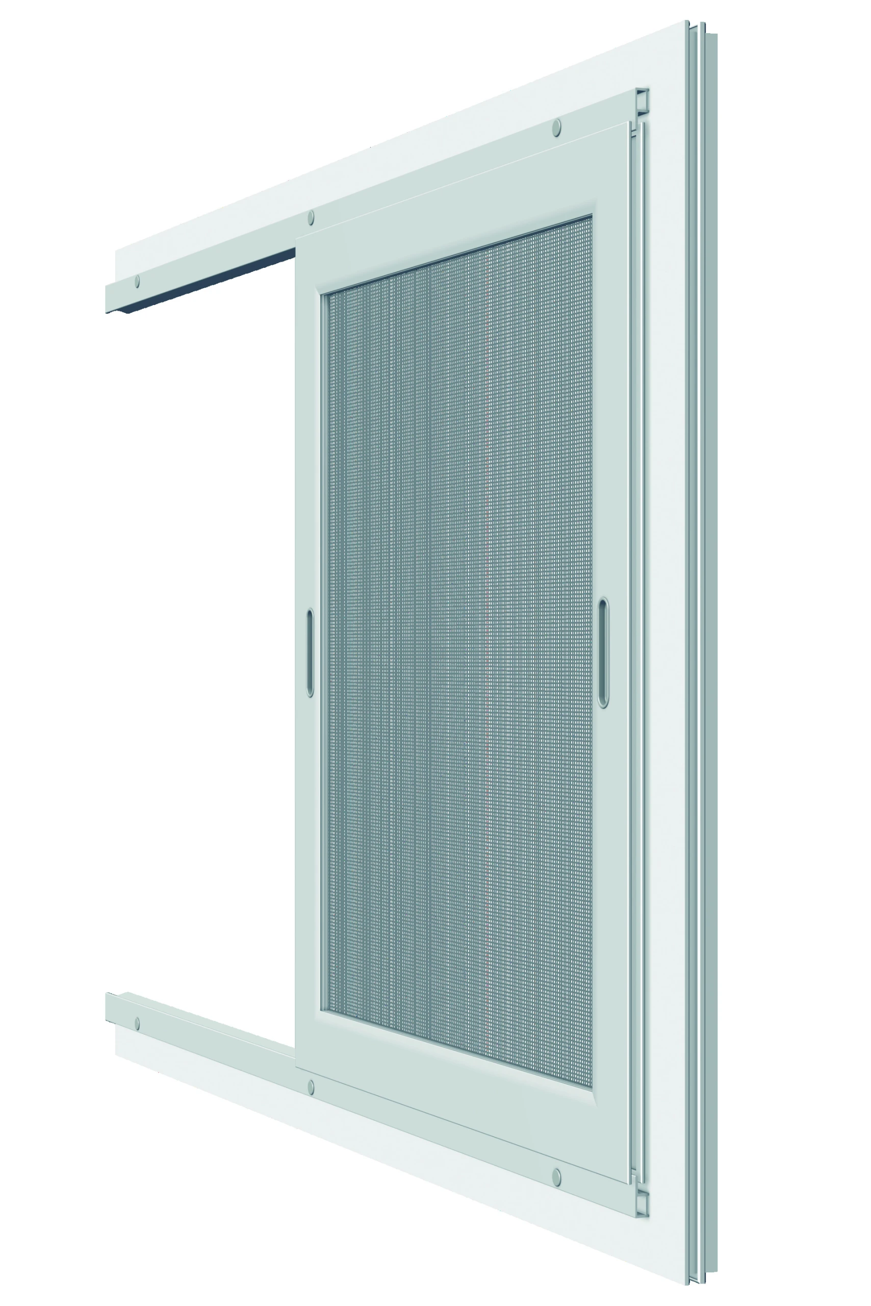 Insektenschutzgitter für Fenster mit Aluminiumrahmen